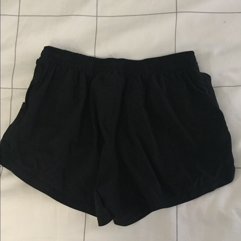 Athleta Black Running Shorts